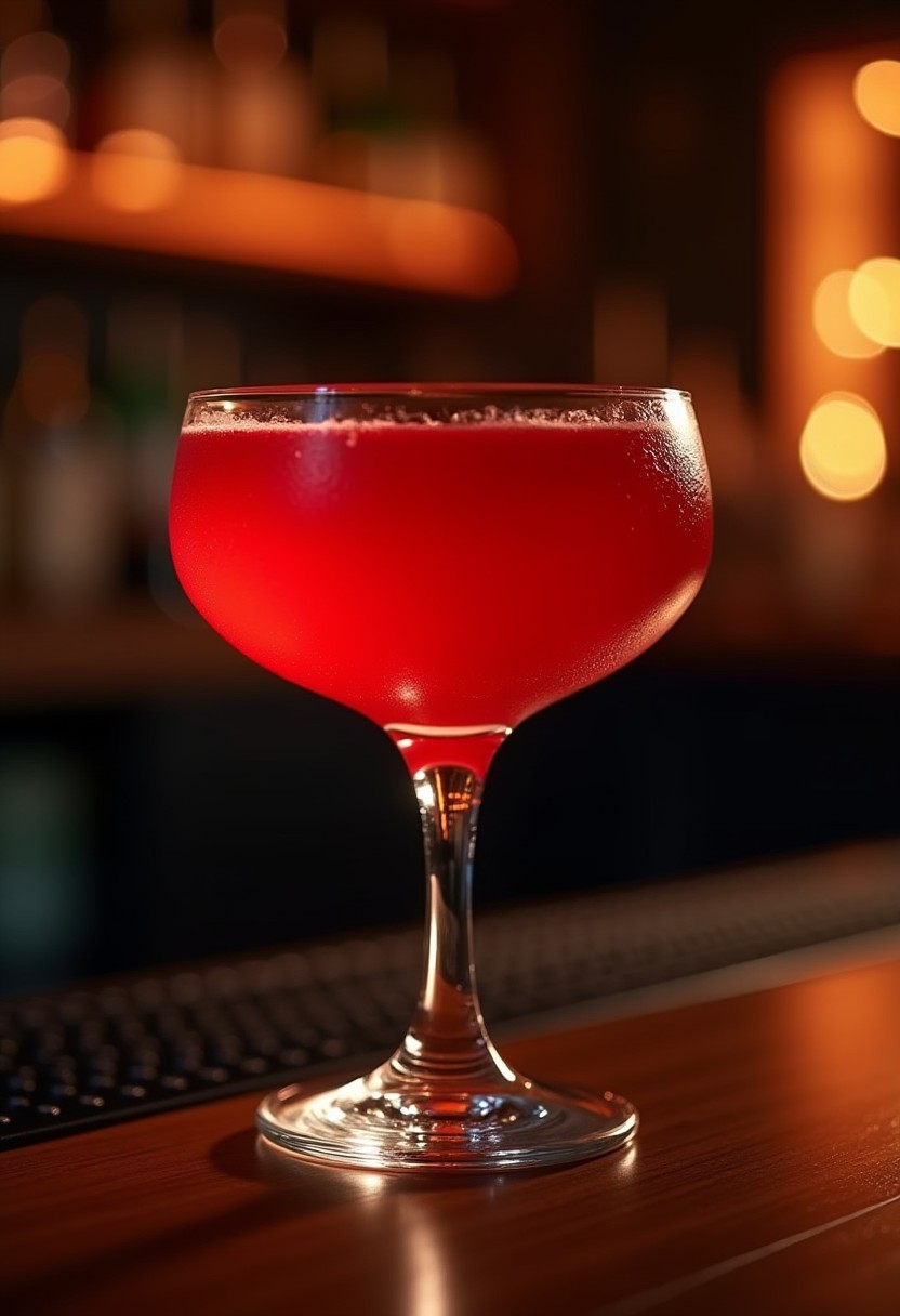 蘋果漿果冰沙 (Mocktail) 調酒