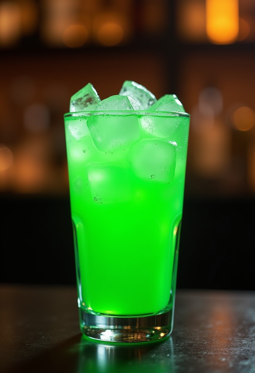 史萊姆綠汁 (Mocktail) 調酒
