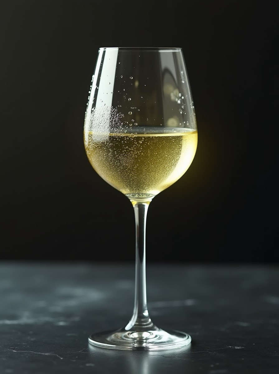 冰鎮乾白葡萄酒