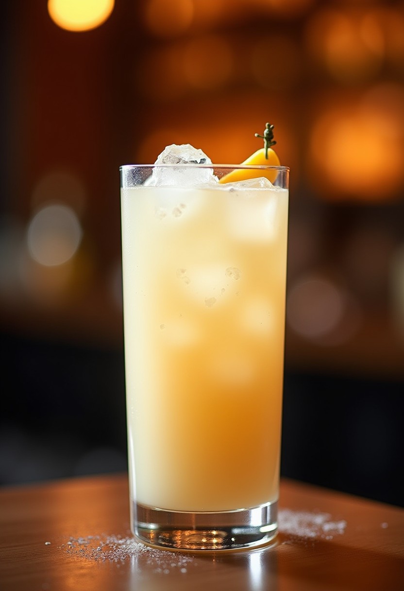 波本牛奶潘趣 調酒