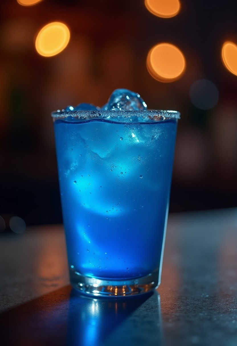 藍色小氣鬼 調酒