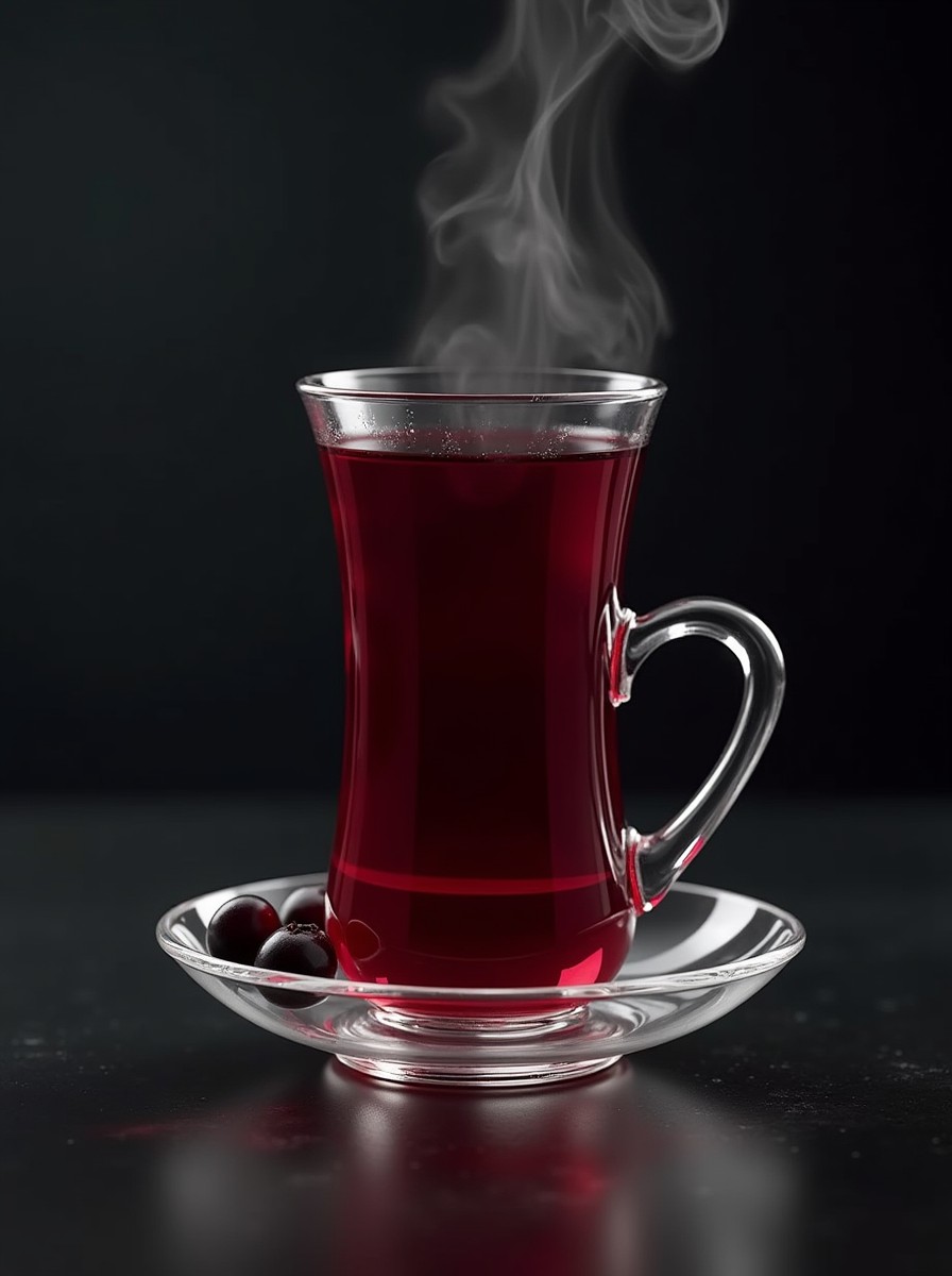 Fill With Black Currant Tea