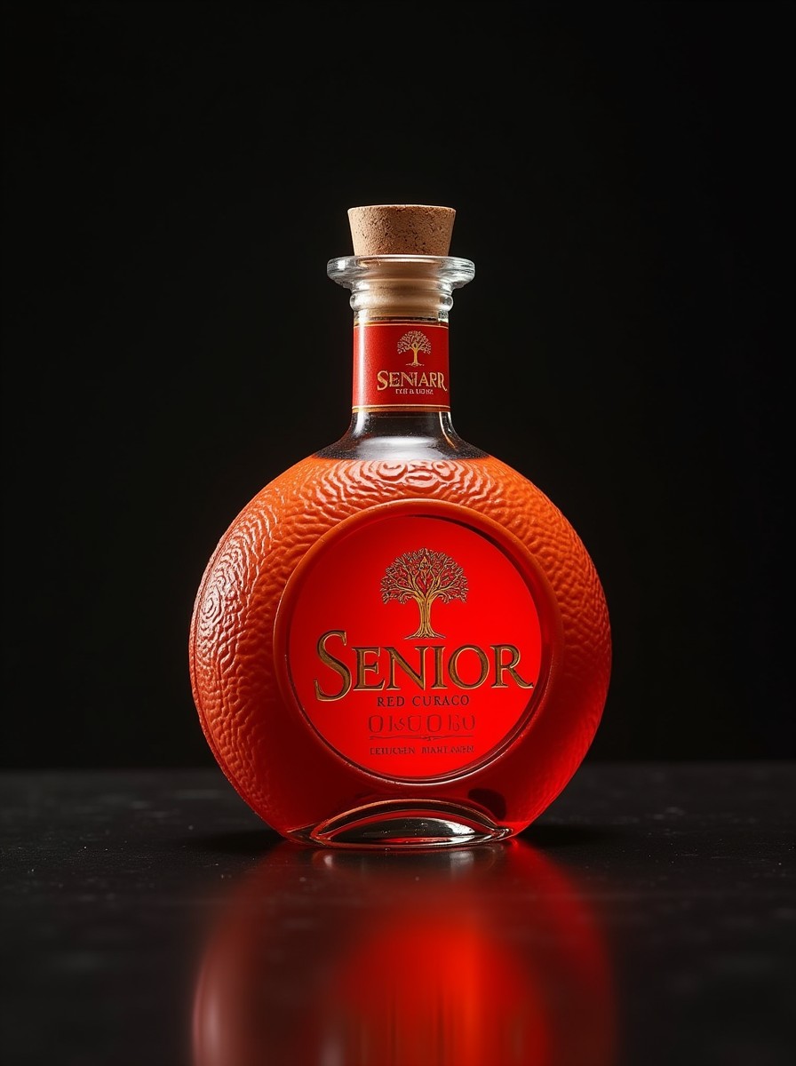 Senior 紅色庫拉索利口酒