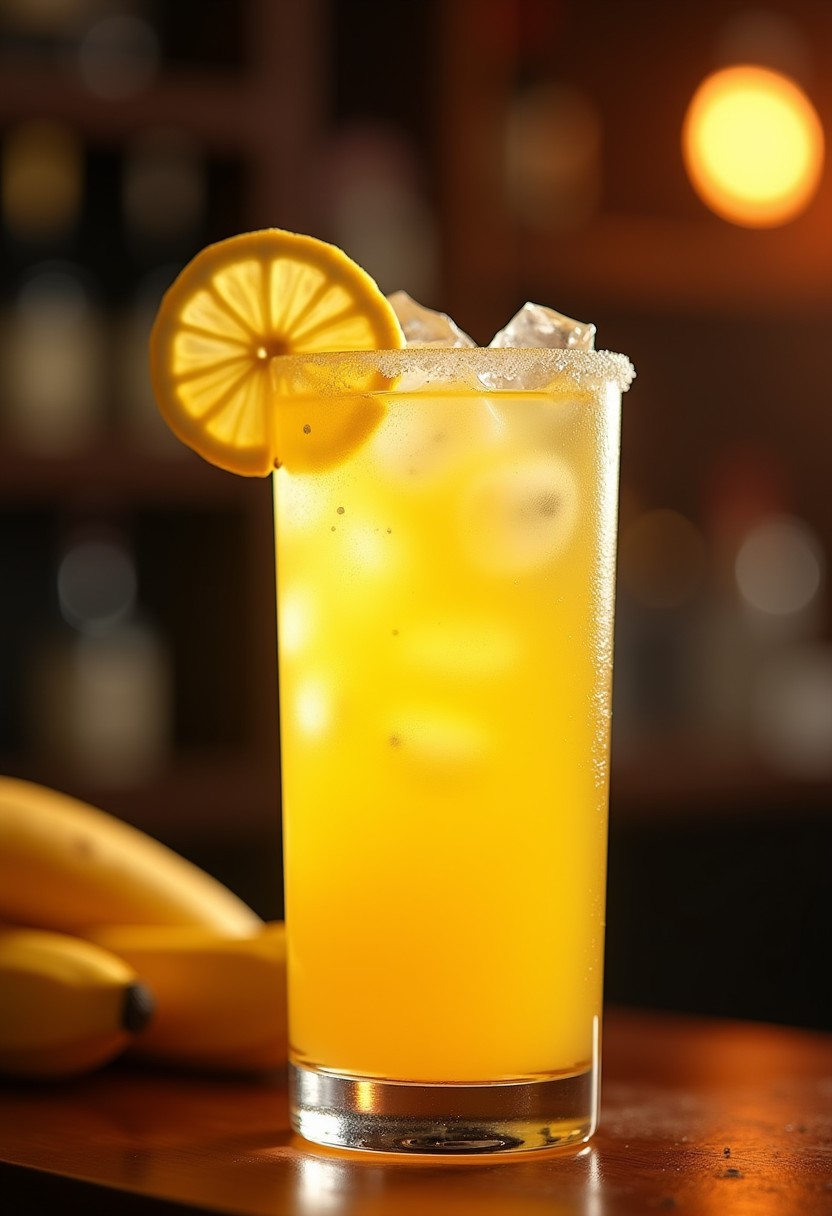 甜香蕉乳飲 (Mocktail) 調酒