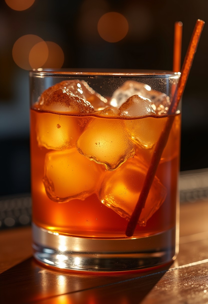 杏仁古典特調 (Almond Old Fashioned) (龍舌蘭基底) 調酒