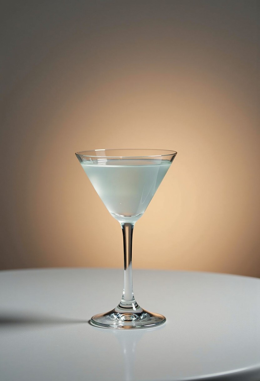 Reverse Martini 調酒示意圖
