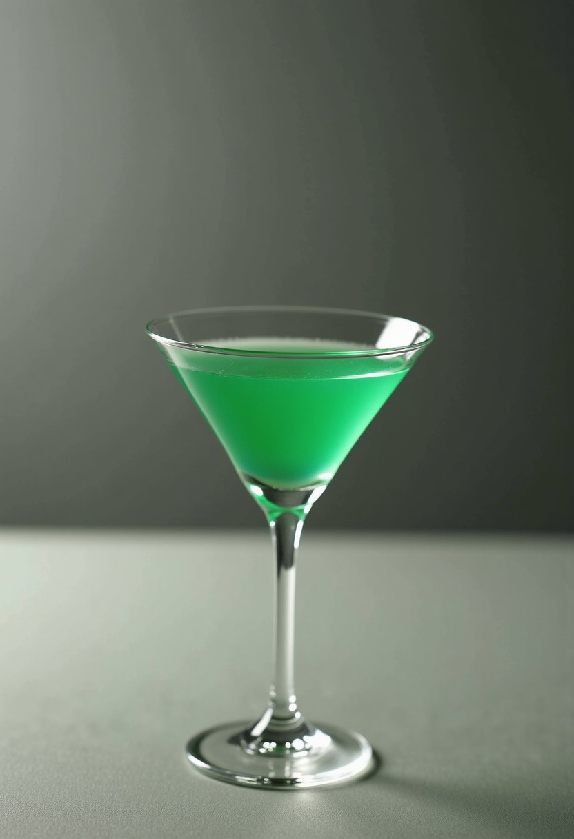 Green Poison 調酒示意圖