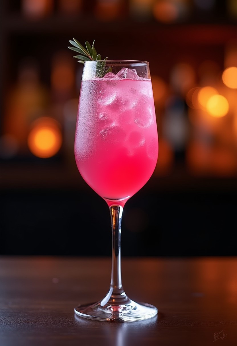 粉紅香檳之夢 #2 (Mocktail) 調酒