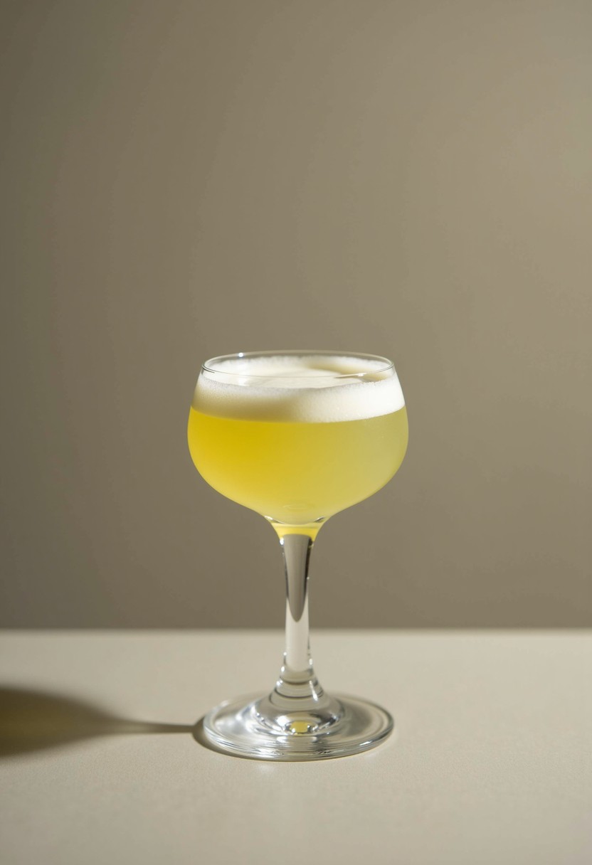 苦艾酸酒 調酒示意圖