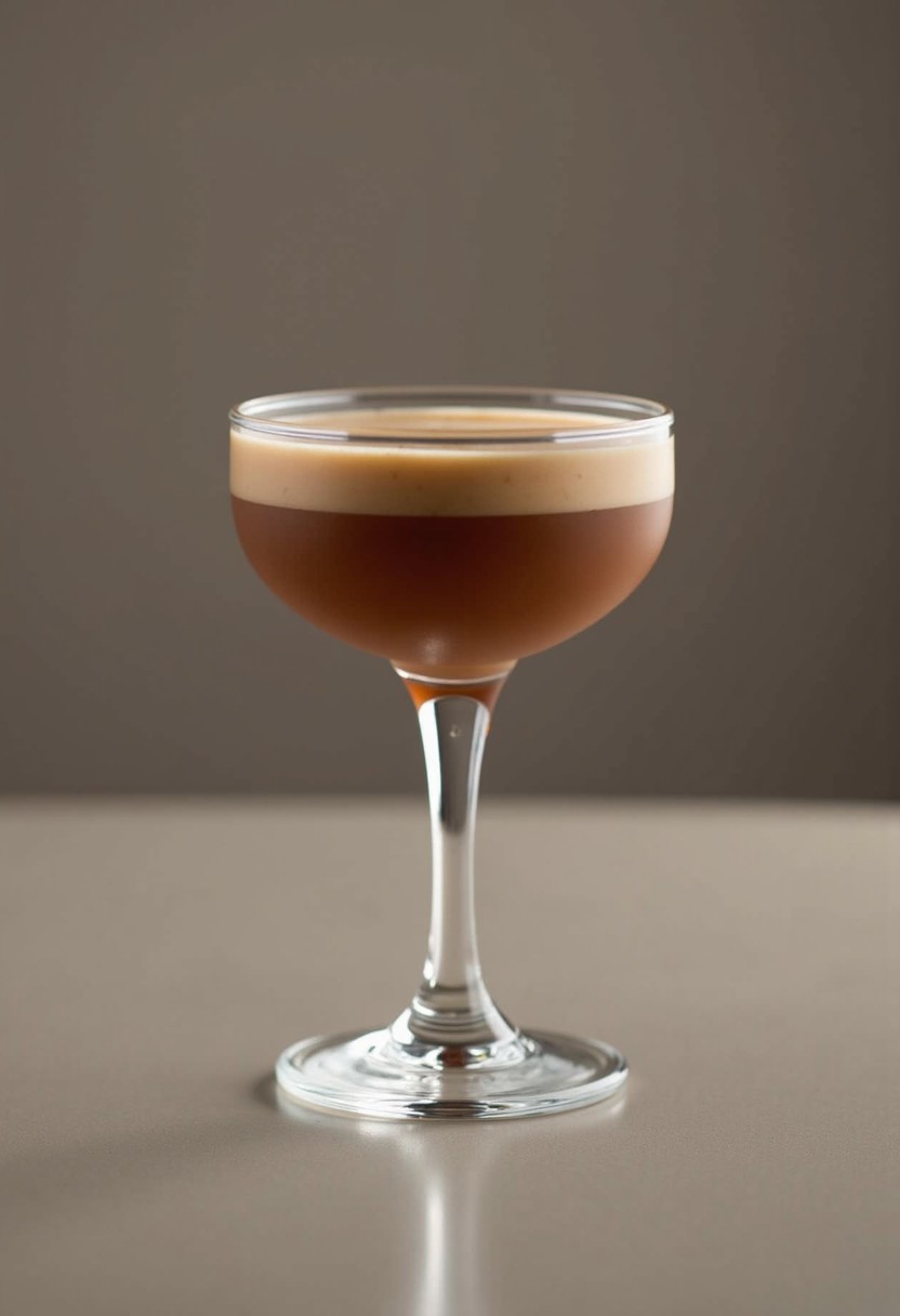 Amaretto Mud Slide 調酒示意圖