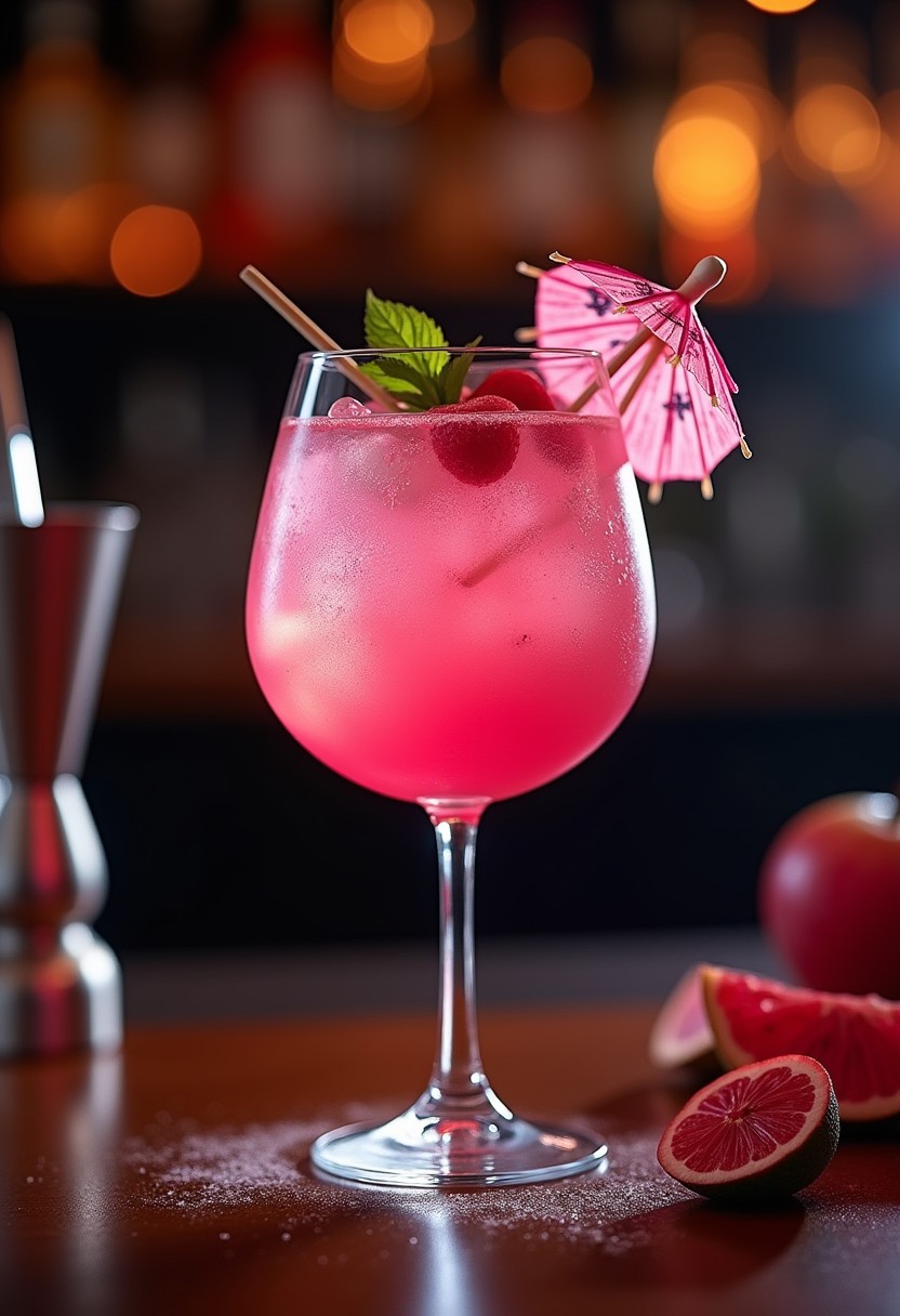 粉紅琴酒 (純飲) 調酒