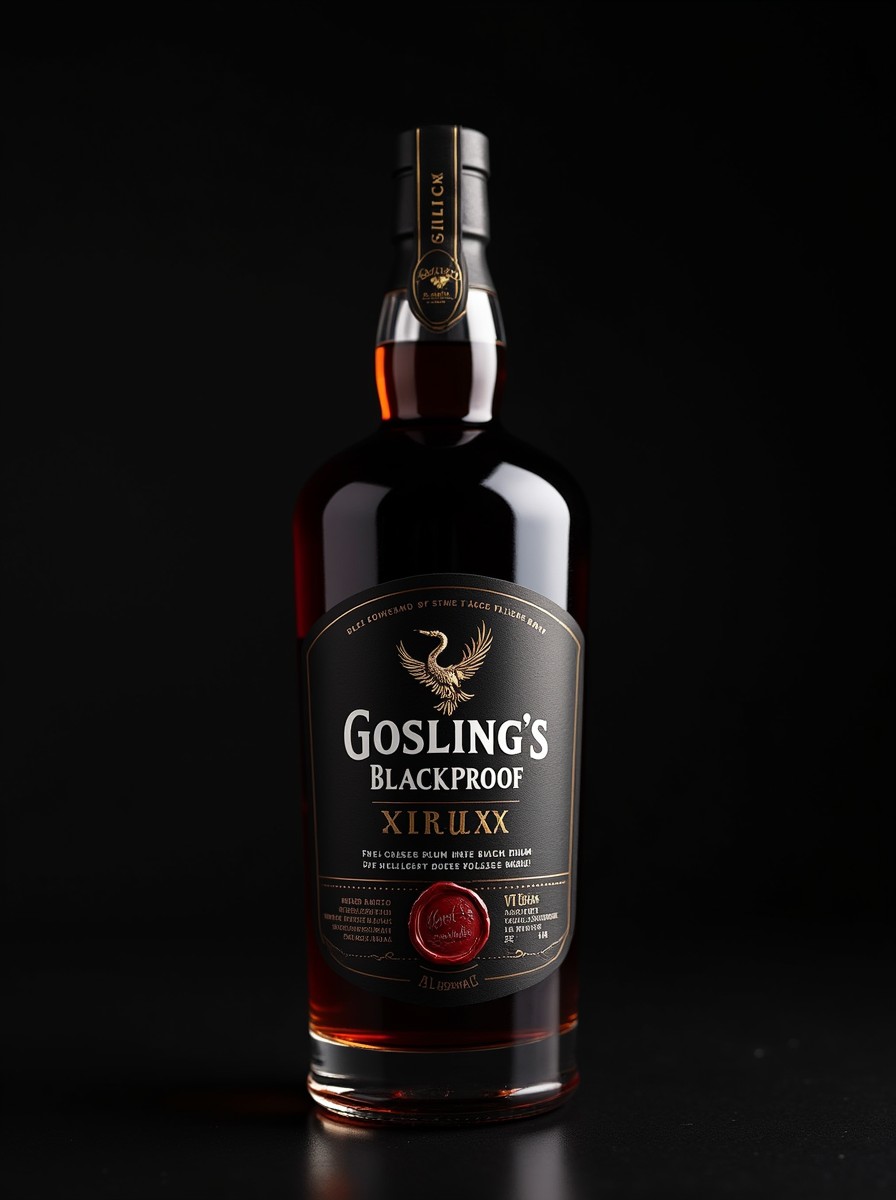 高酒精度黑蘭姆酒