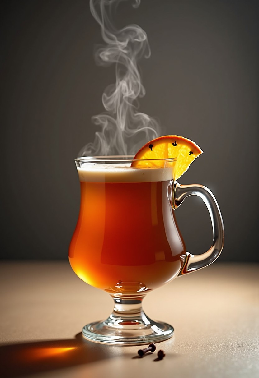 熱蘋果酒 (經典) 調酒示意圖