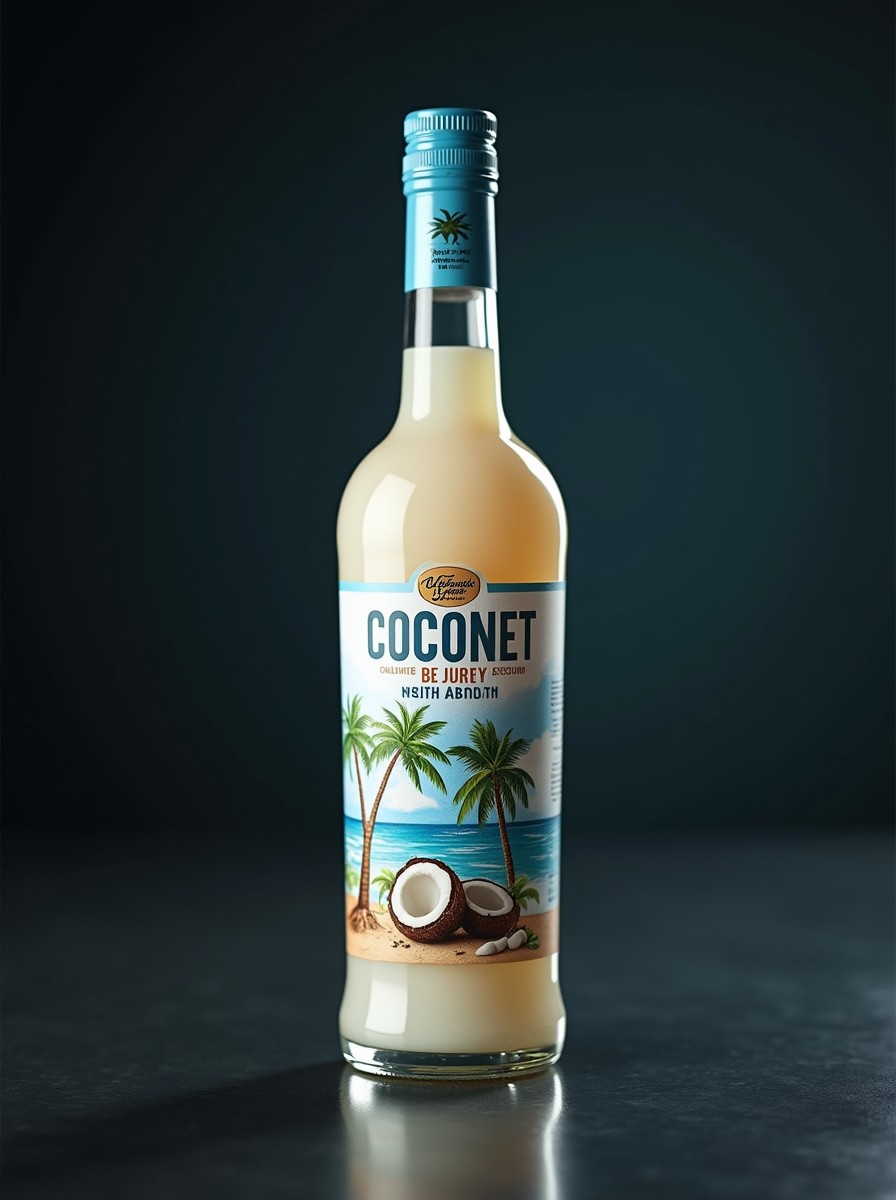 Coconut-Flavored Liqueur