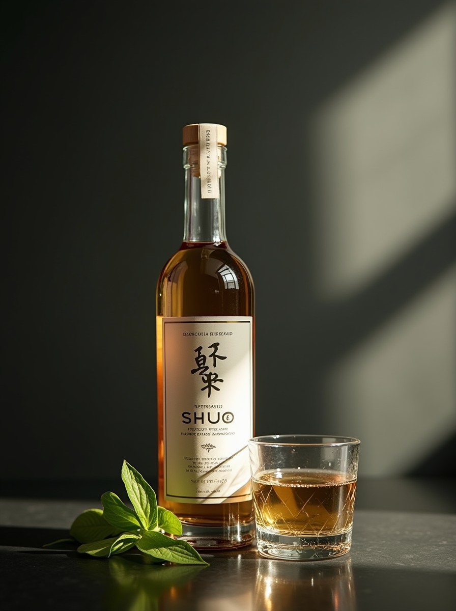 紫蘇浸泡美式白苦艾酒