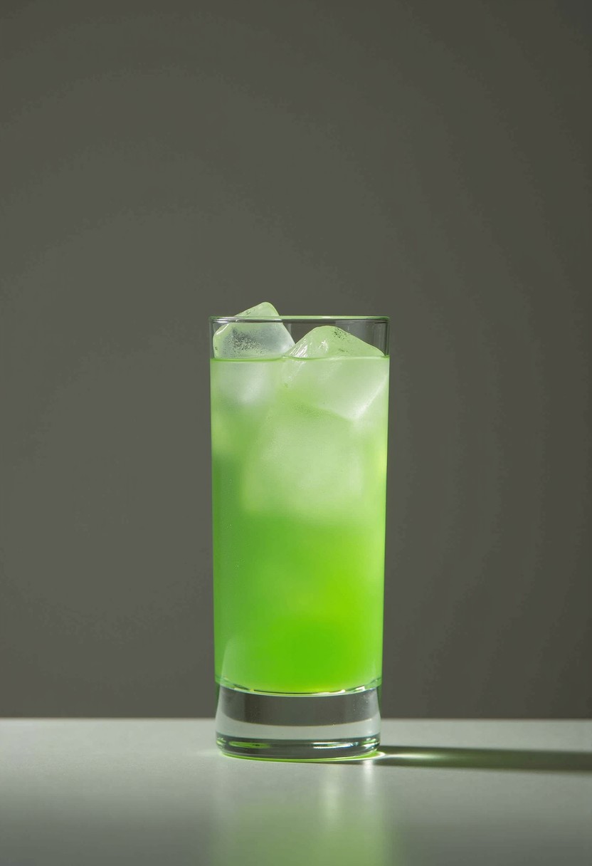 綠外星人 調酒示意圖