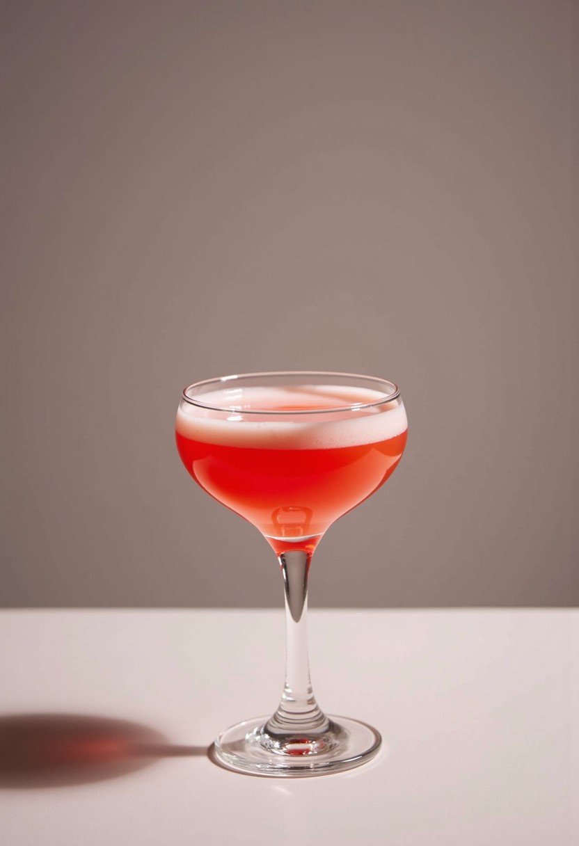 Frozen Strawberry Daiquiri 調酒示意圖