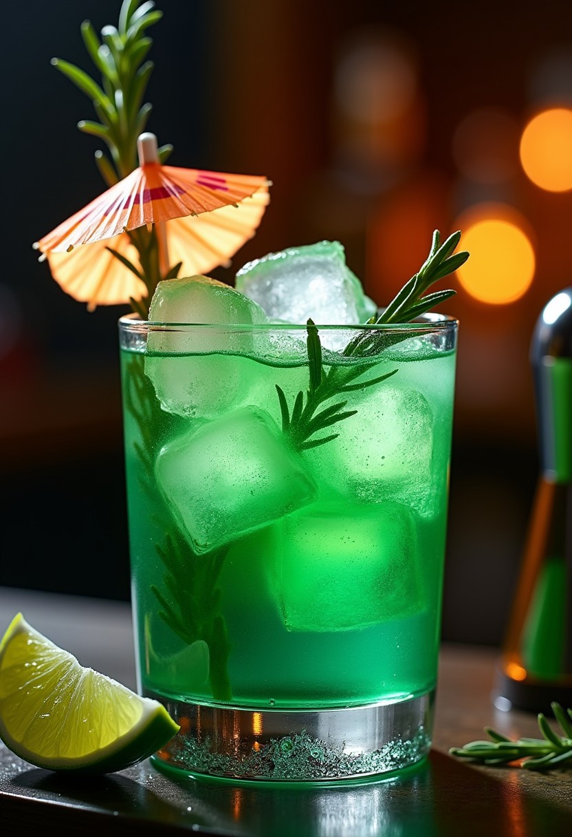 Rosemary Blue 調酒