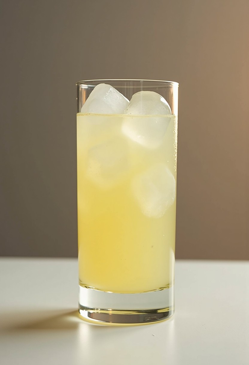 Lemon Fizz 調酒示意圖
