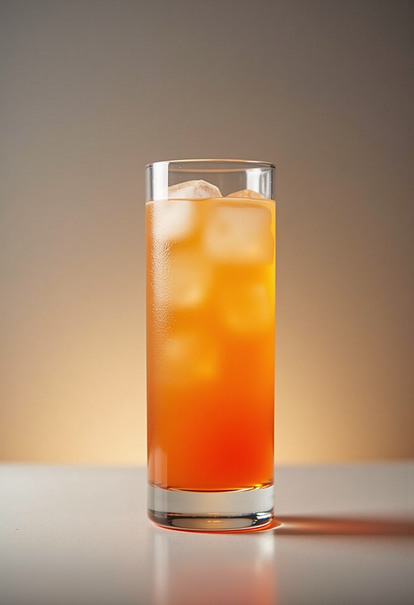 果味伏特加 調酒示意圖
