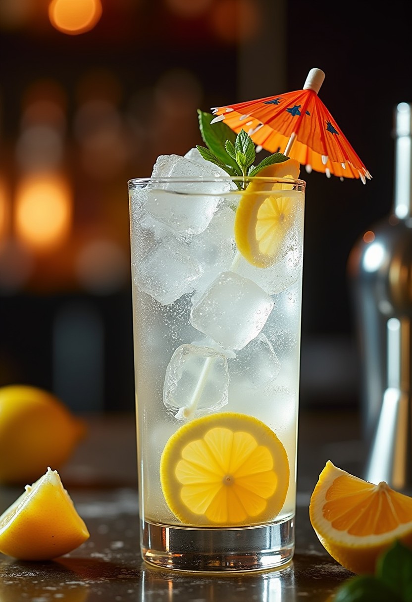 Lemon Elderflower Spritzer 調酒