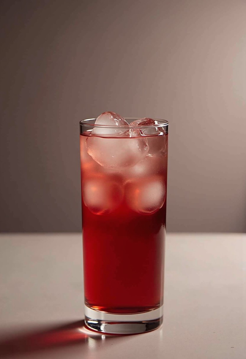 Sloe Gin Sin 調酒示意圖