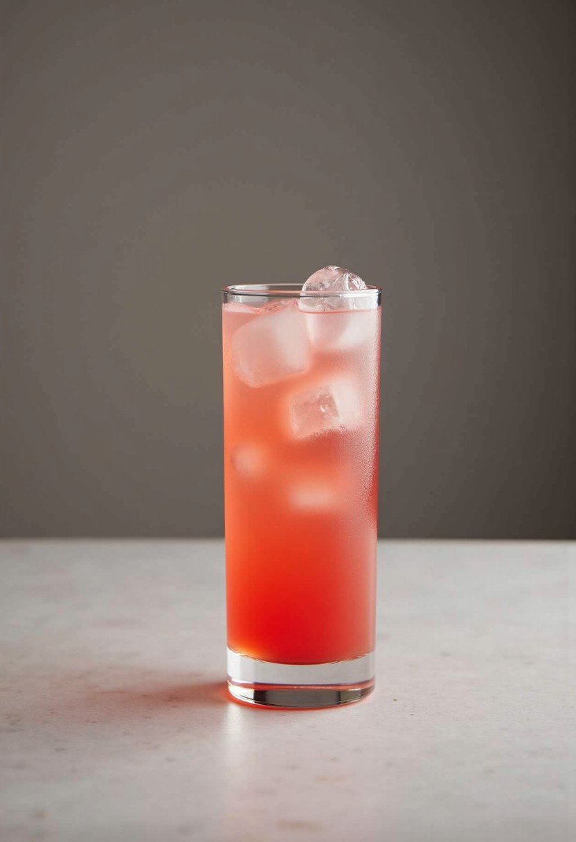 RumRunner's RubyRed 調酒示意圖