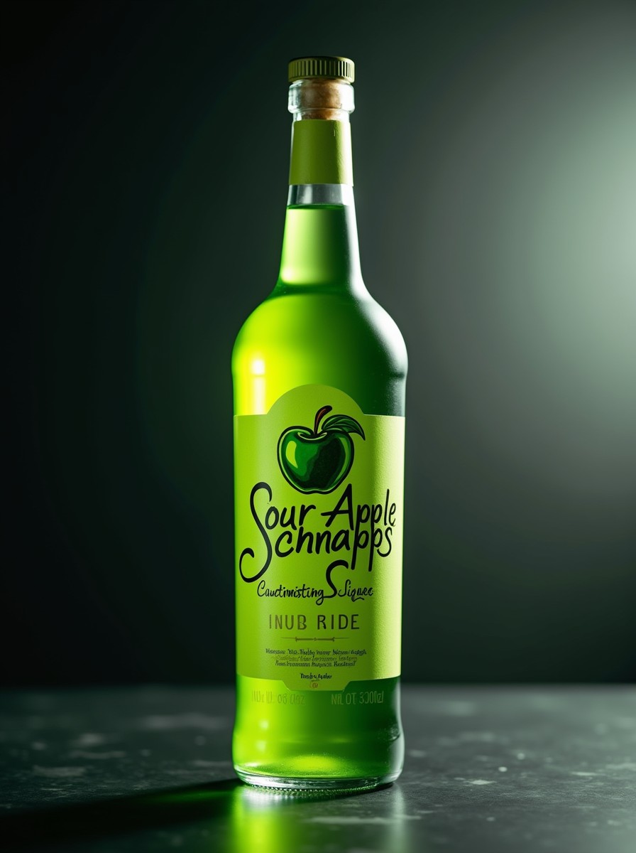 Sour Apple–Flavored Schnapps