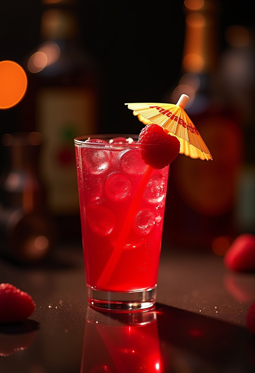 Raspberry Kamakazie 調酒