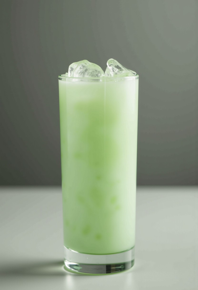 綠色奶昔 調酒示意圖