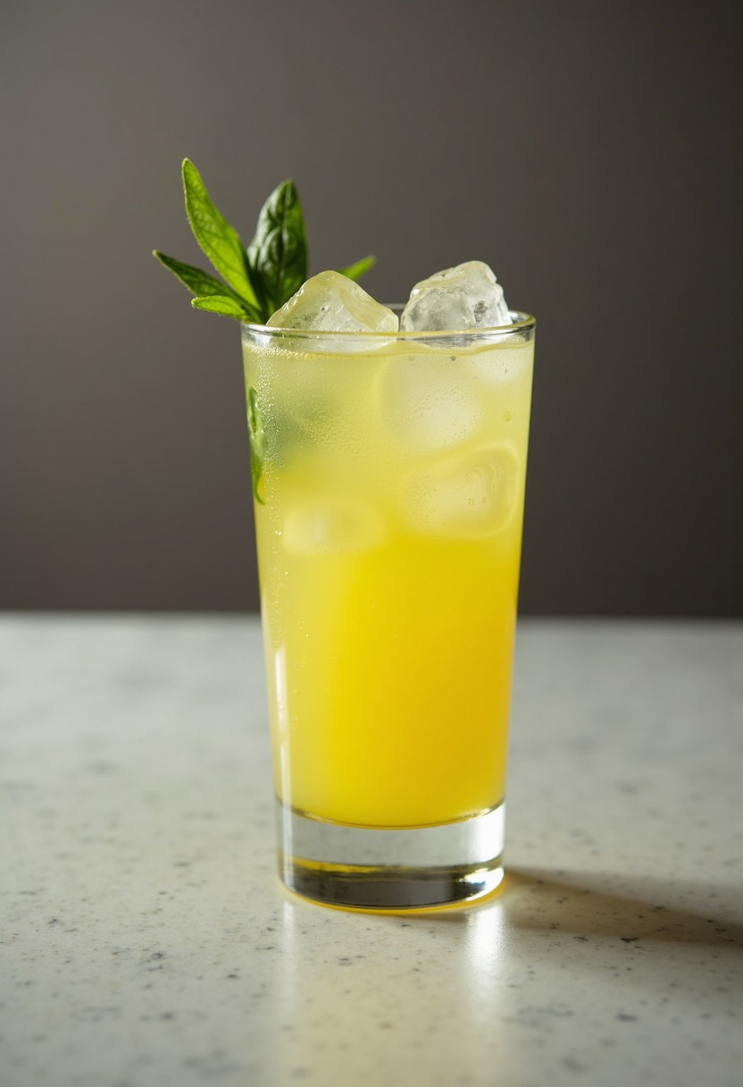 Mango Mojito 調酒示意圖