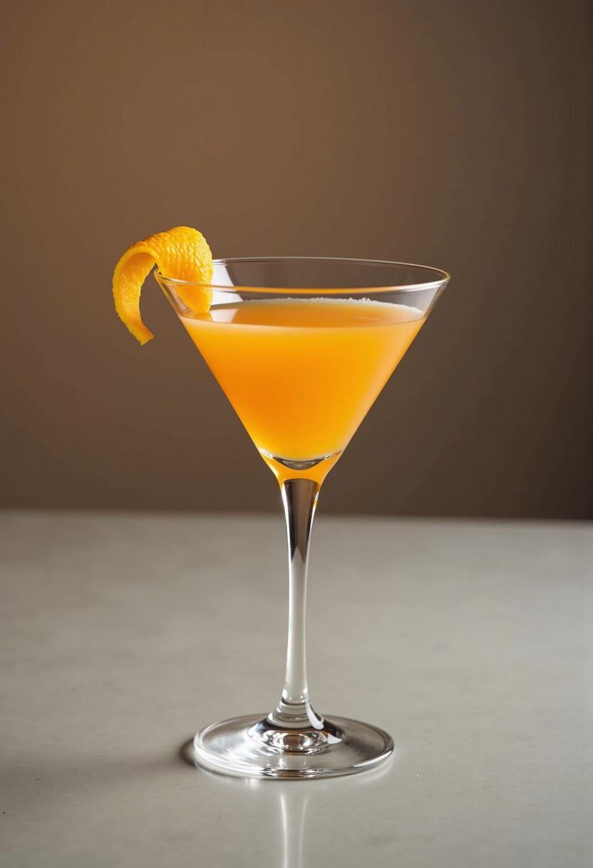 橘子經典 (Mocktail) 調酒示意圖