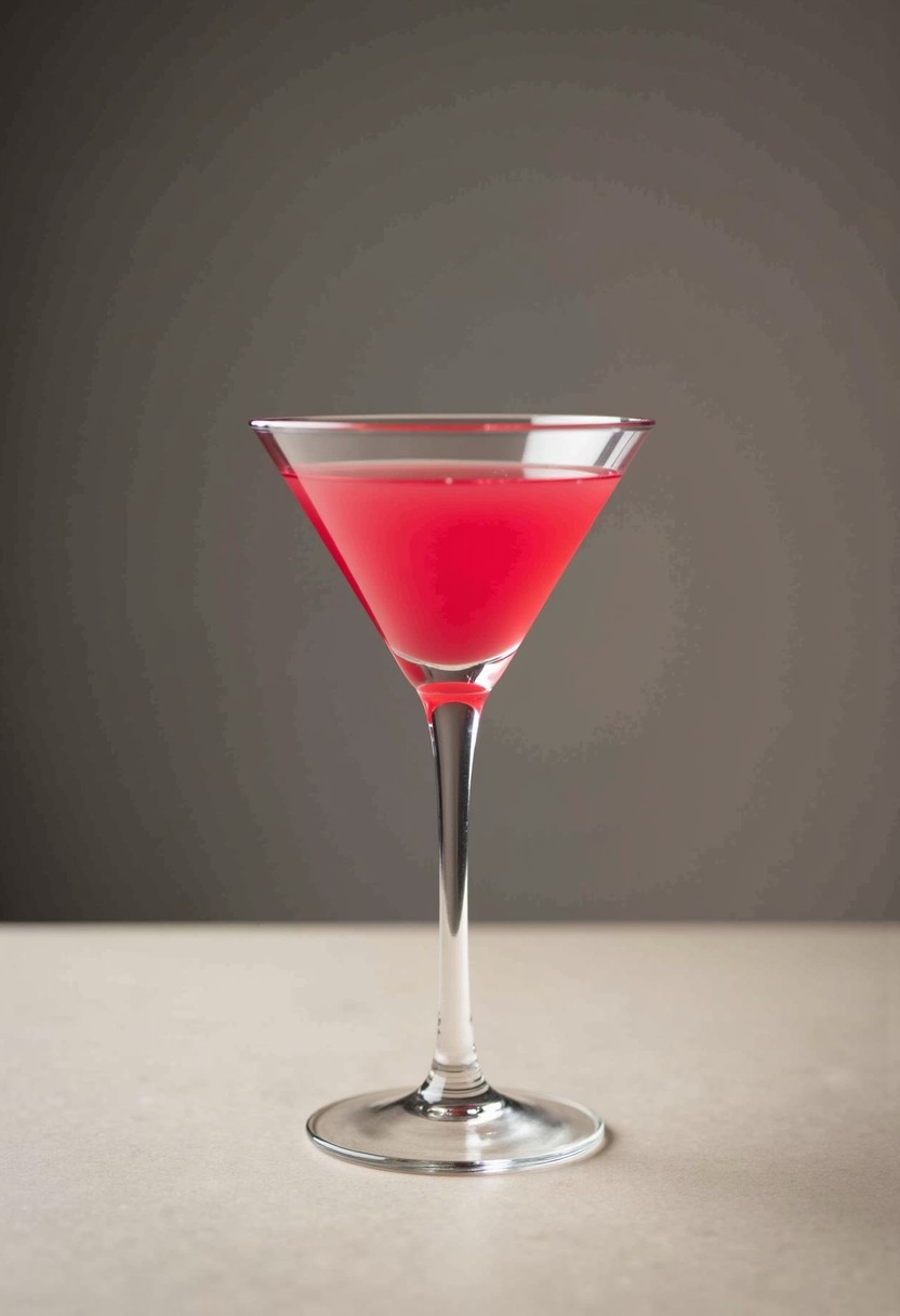 Cranberry Apple Martini 調酒示意圖