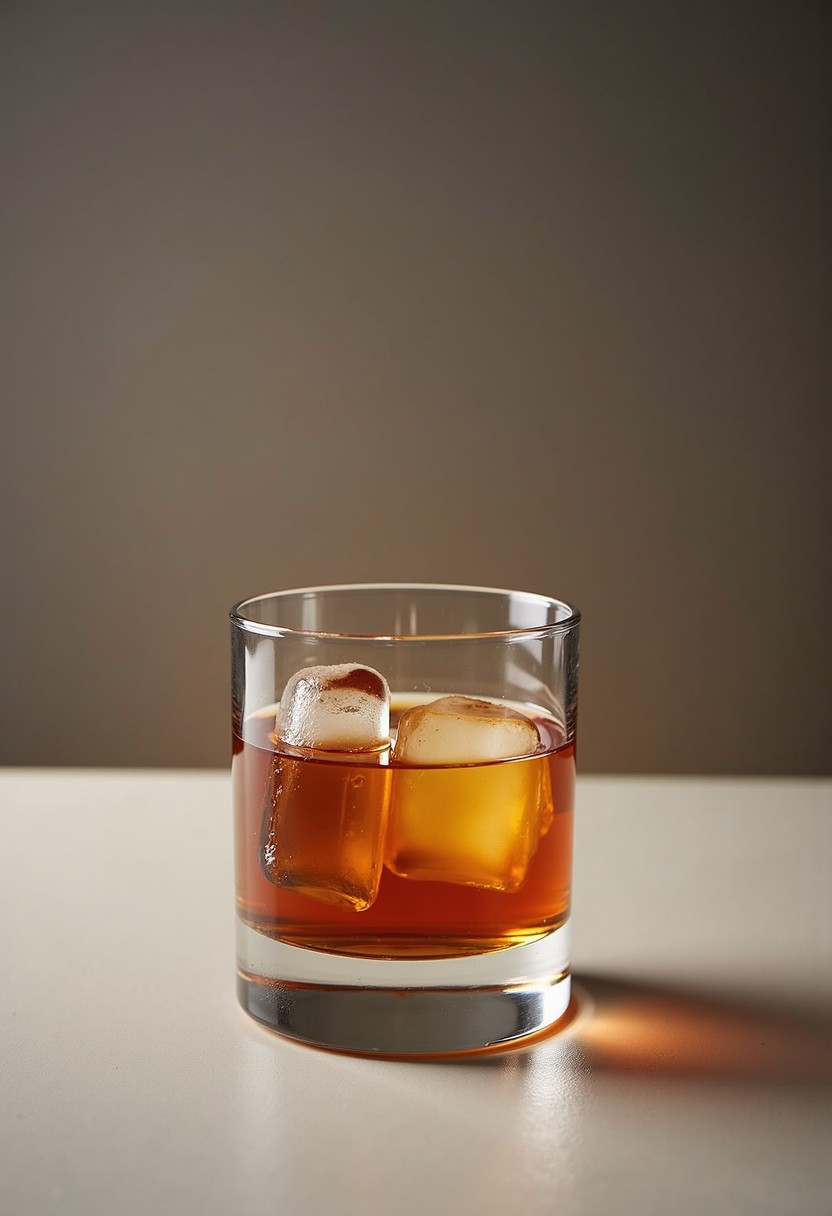 瓦哈卡古典雞尾酒 調酒示意圖