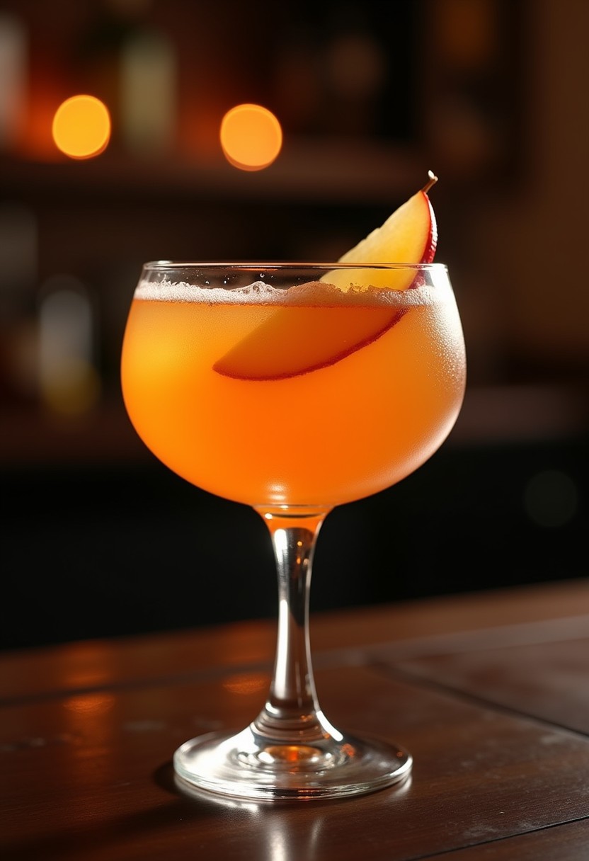 秋戀蘋果酸 調酒