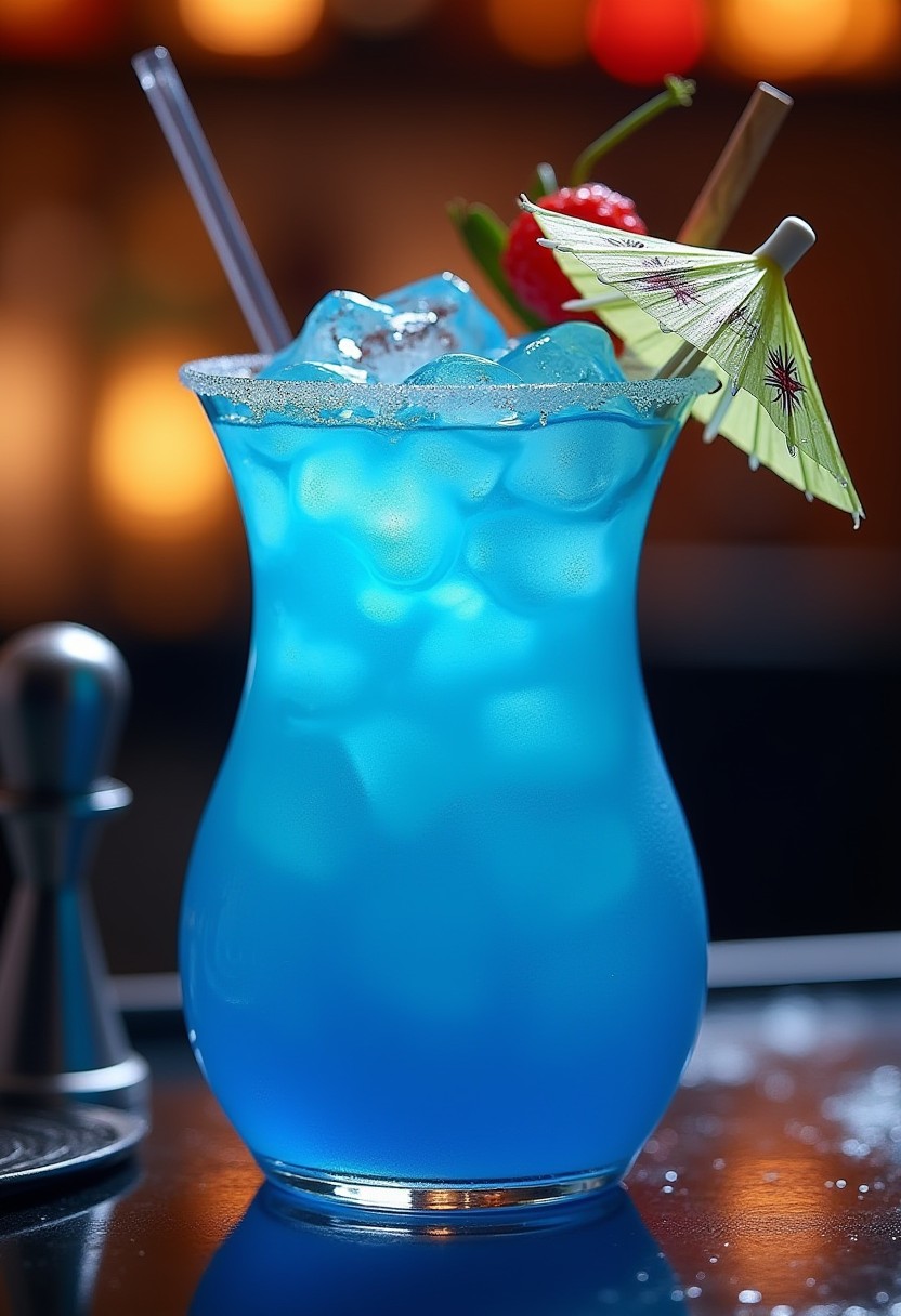 電氣藍精靈 調酒
