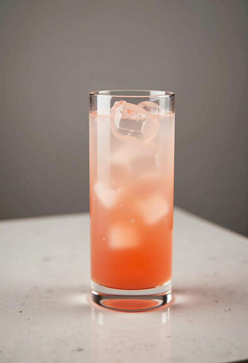 New Orleans Salty Dog 調酒示意圖