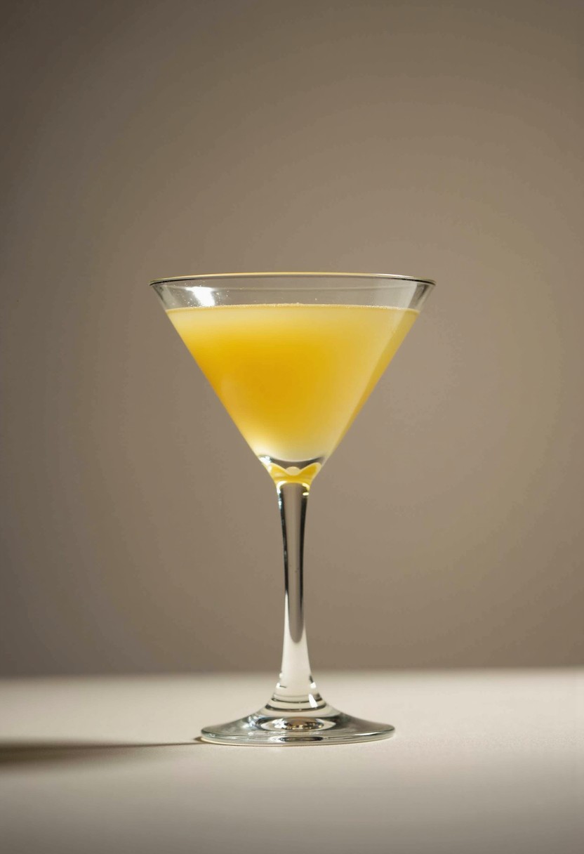 Yellow Jacket Cocktail 調酒示意圖