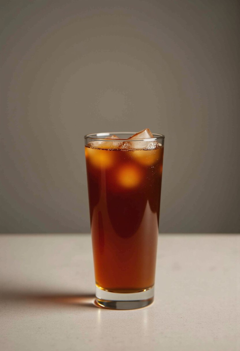 喬治湖冰紅茶 調酒示意圖
