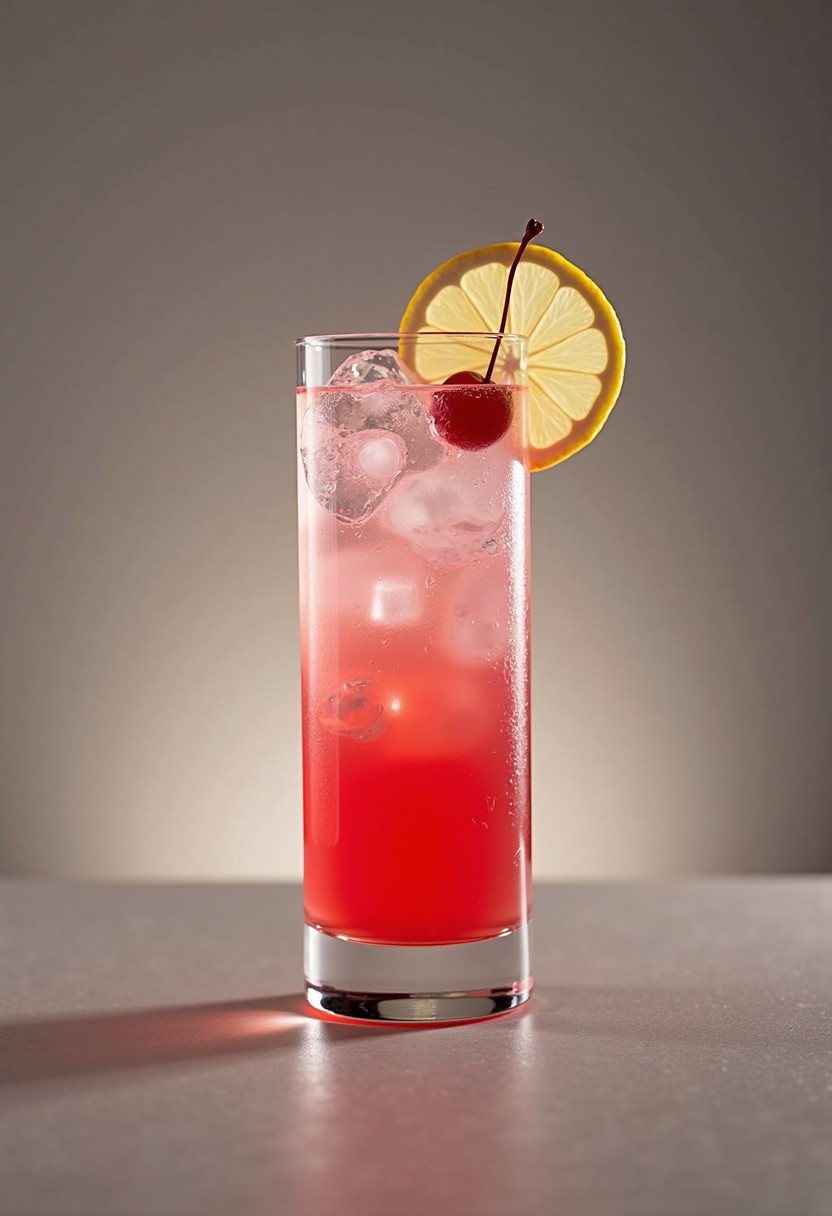 雪莉·鄧波兒 (Mocktail) 調酒示意圖