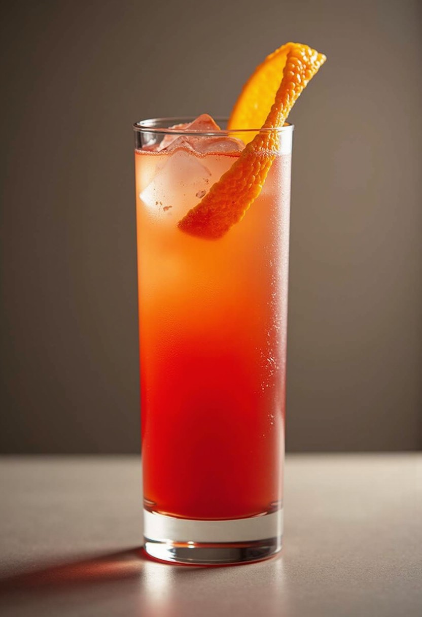 石榴花園 (Mocktail) 調酒示意圖