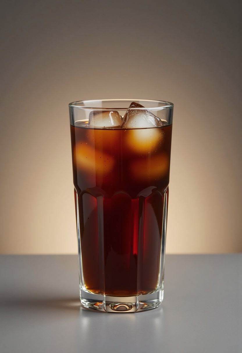 Malibu and Soda 調酒示意圖