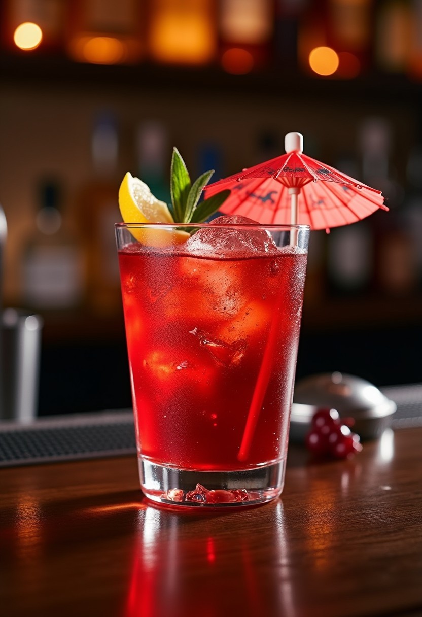 內格羅尼 Negroni 調酒成品照