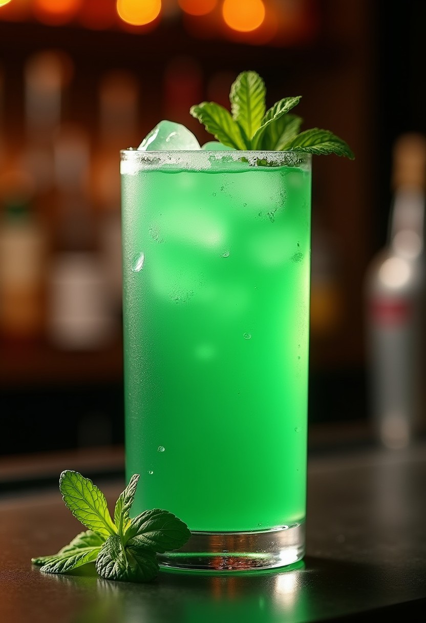 月下薄荷 (Mocktail) 調酒