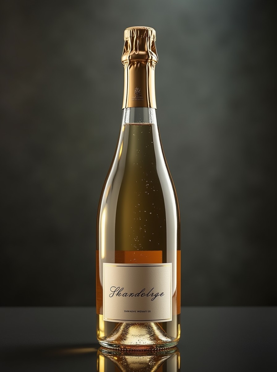 Fill With Sparkling White Wine