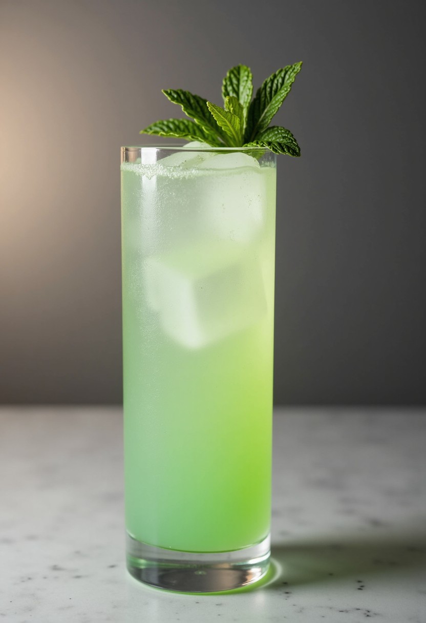 戲謔茱莉普 調酒示意圖
