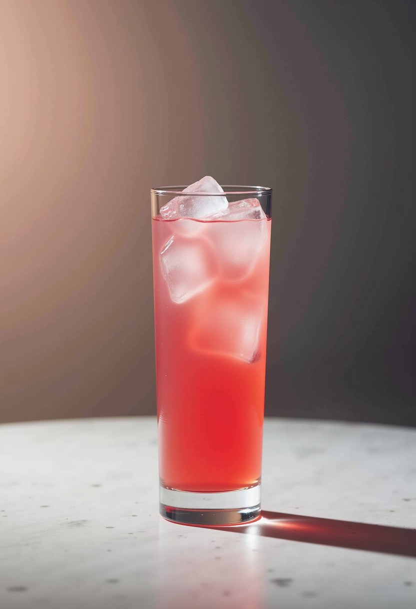 Hibiscus 調酒示意圖