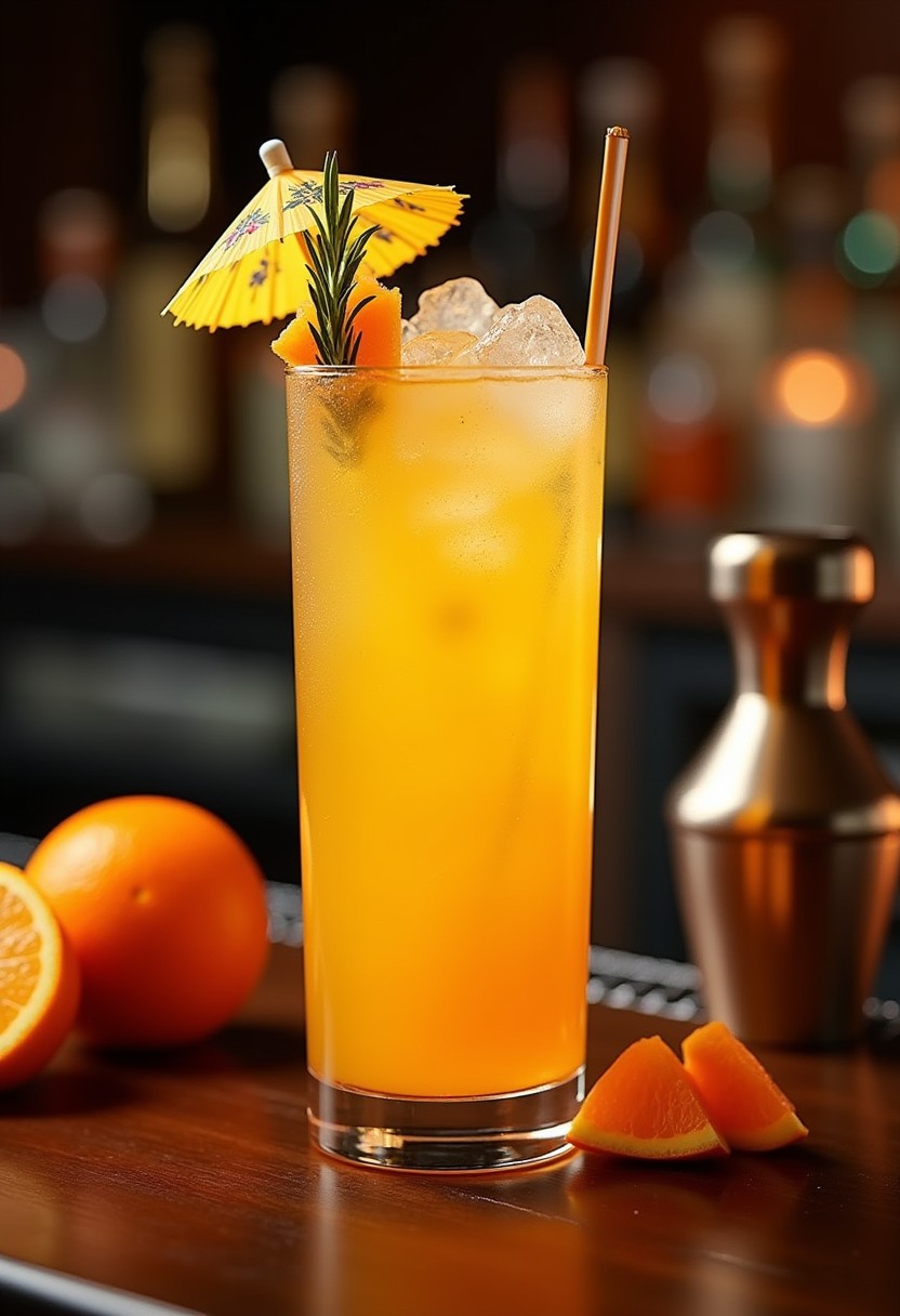 Orange Rosemary Collins 調酒