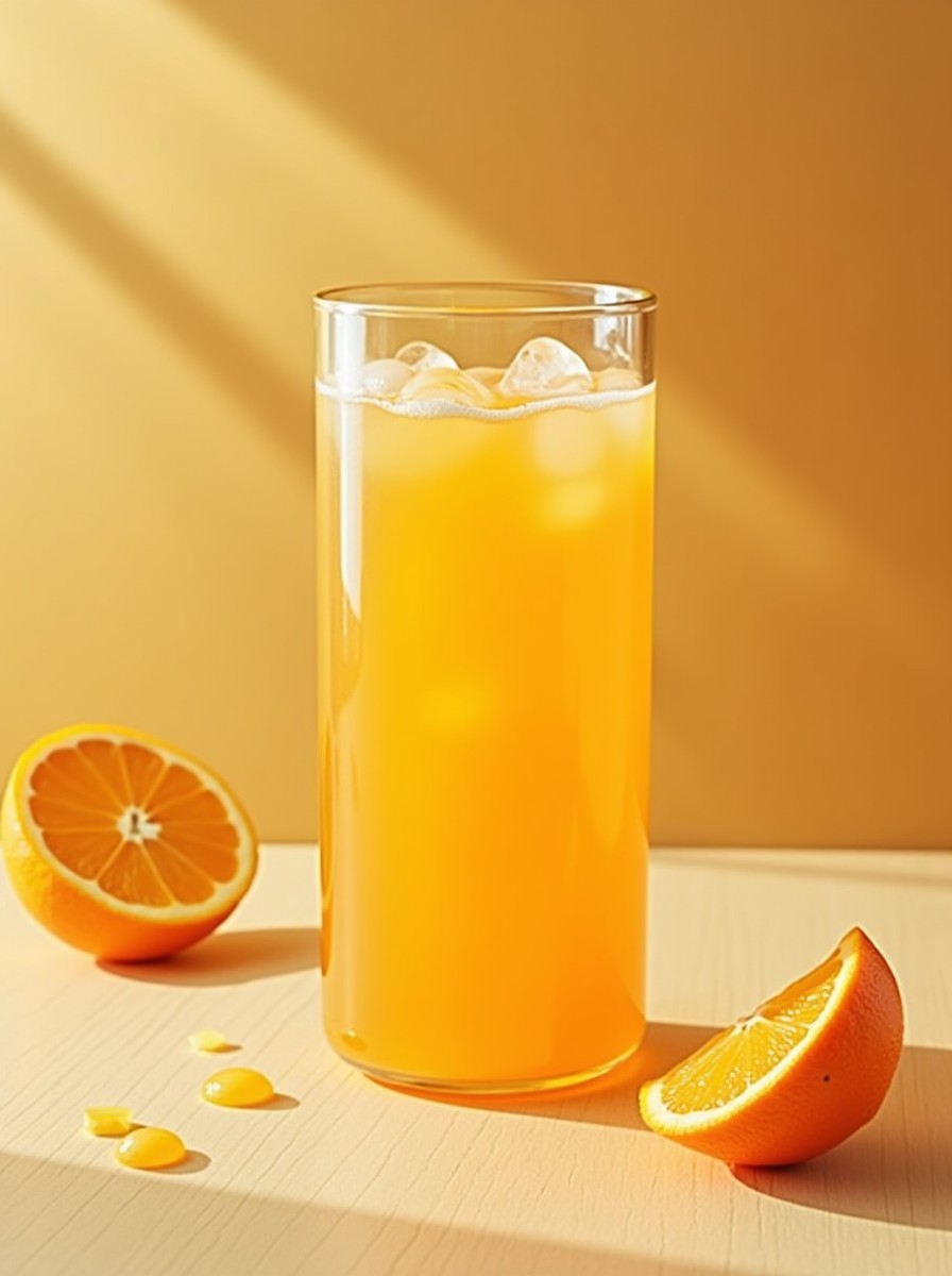 加滿SunnyD橙汁飲料