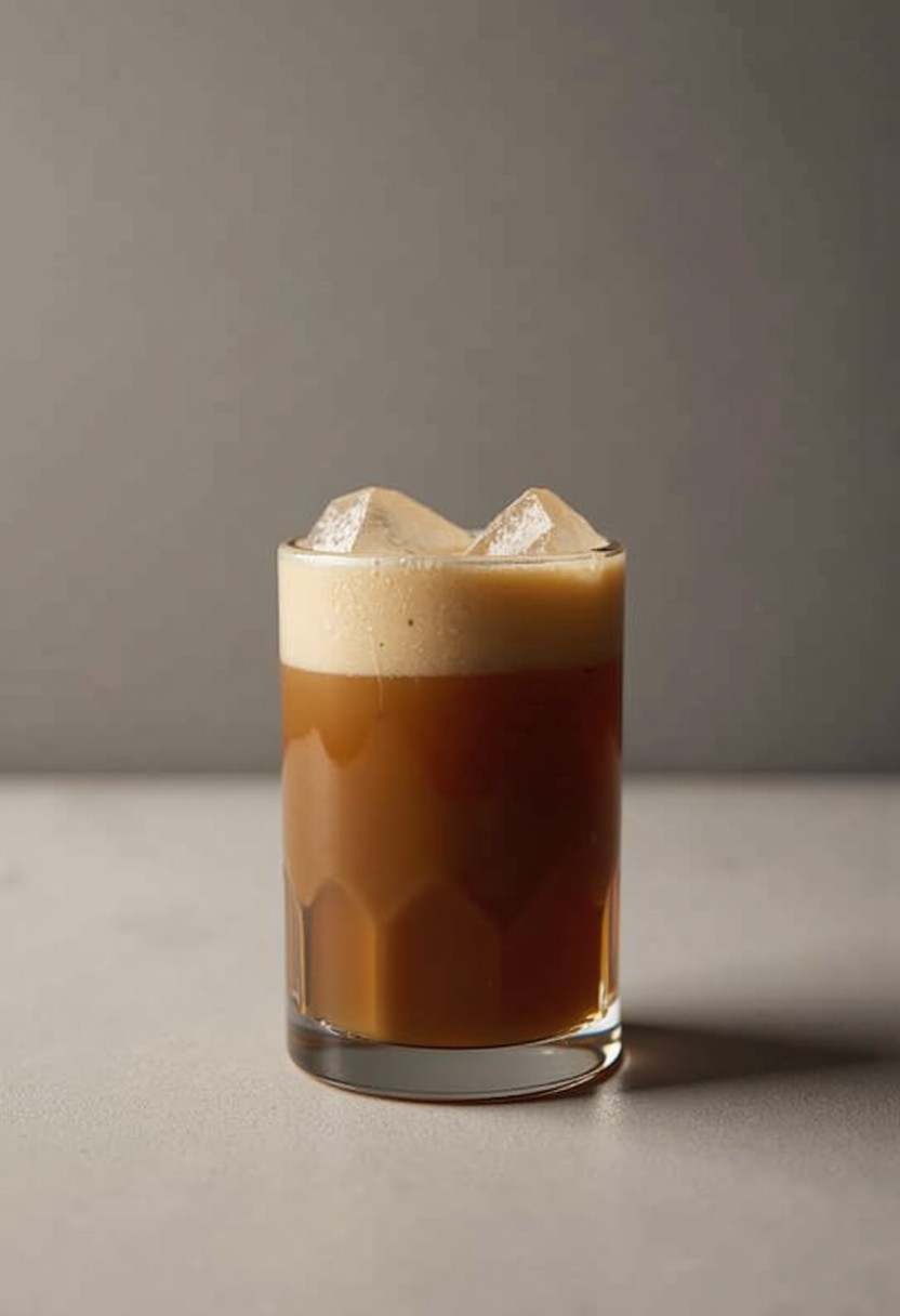 Root Beer Float 調酒示意圖